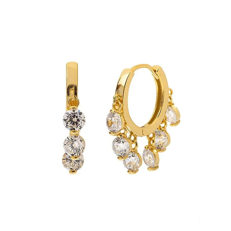 Drip Hoops: Gold