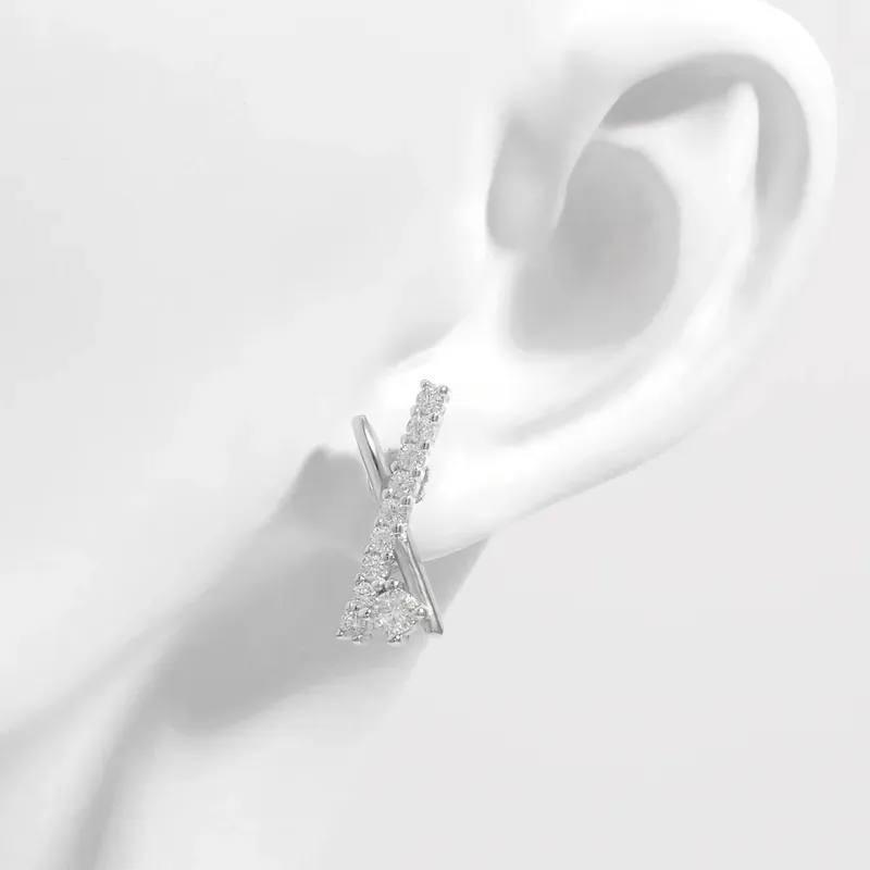 Axis Silver Stud Earring