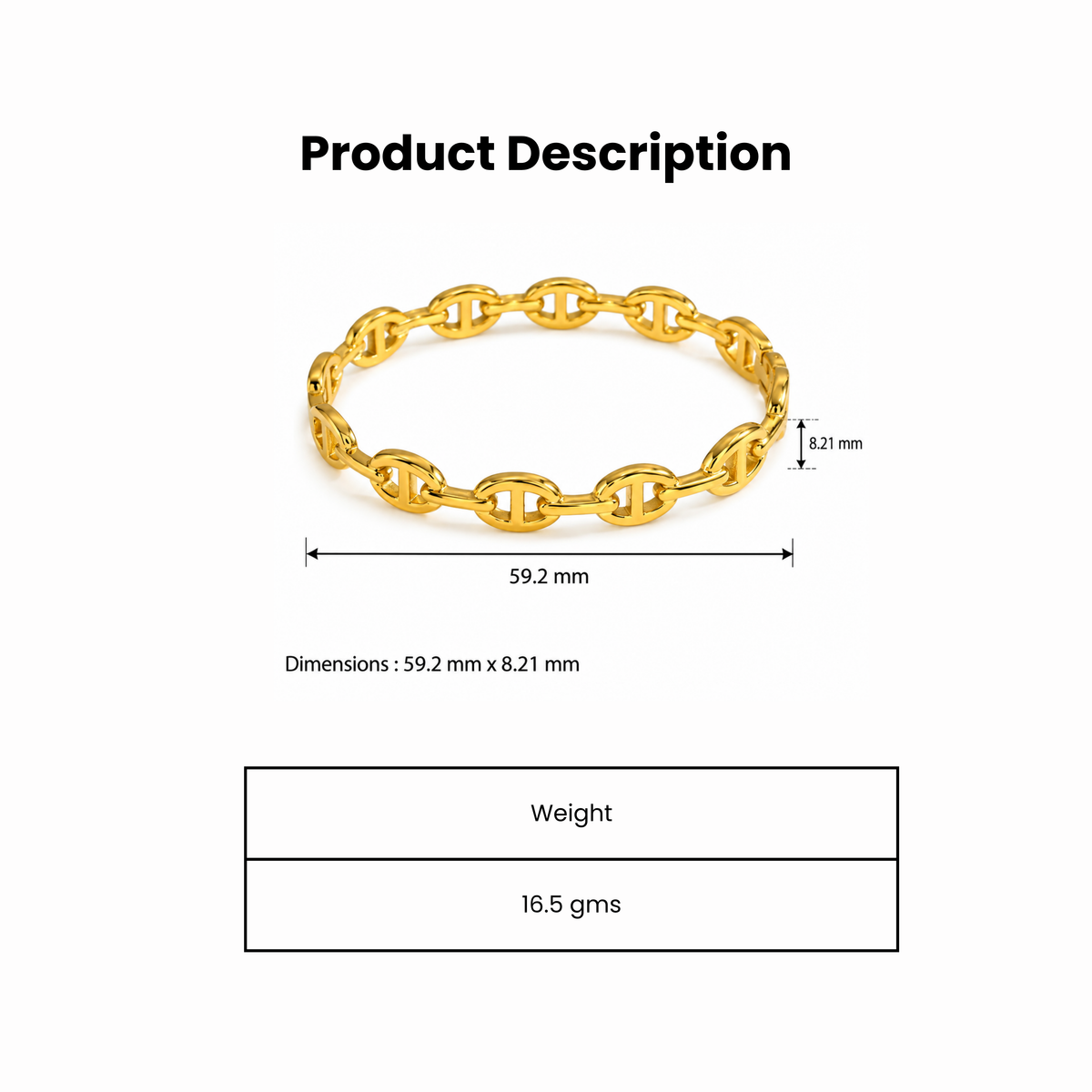 Unity Gold Plated Bangles
