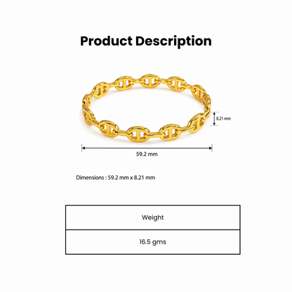 Unity Gold Plated Bangles