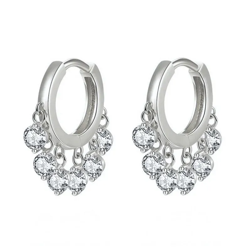 Drip Hoops: Silver