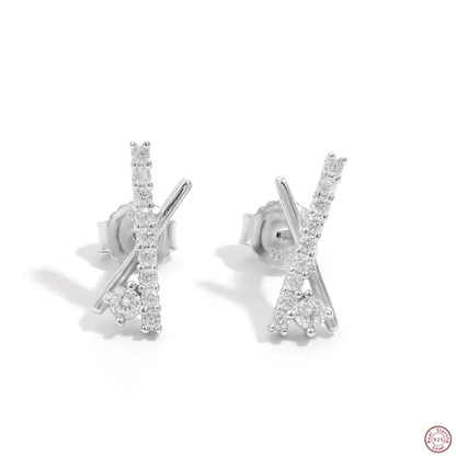 Axis Silver Stud Earring