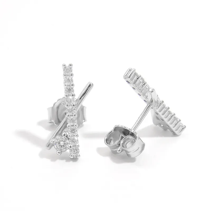 Axis Silver Stud Earring
