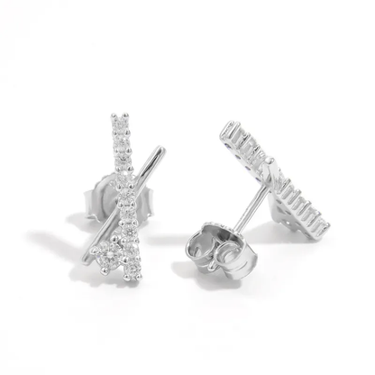 Axis Silver Stud Earring
